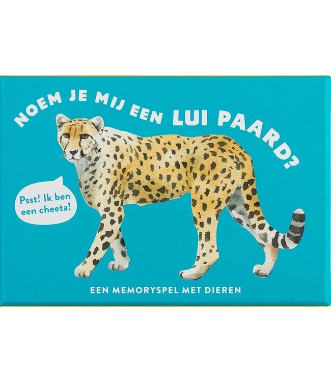 Noem je mij een lui paard?