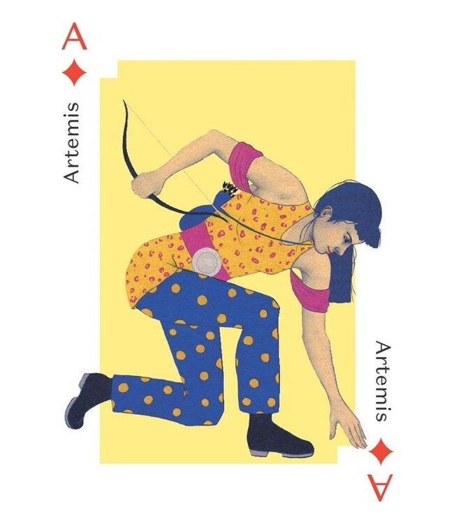 Greek Goddesses Playing Cards