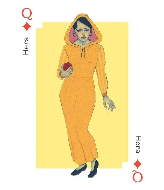 Greek Goddesses Playing Cards