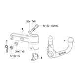 Westfalia A40V adapter Range Rover