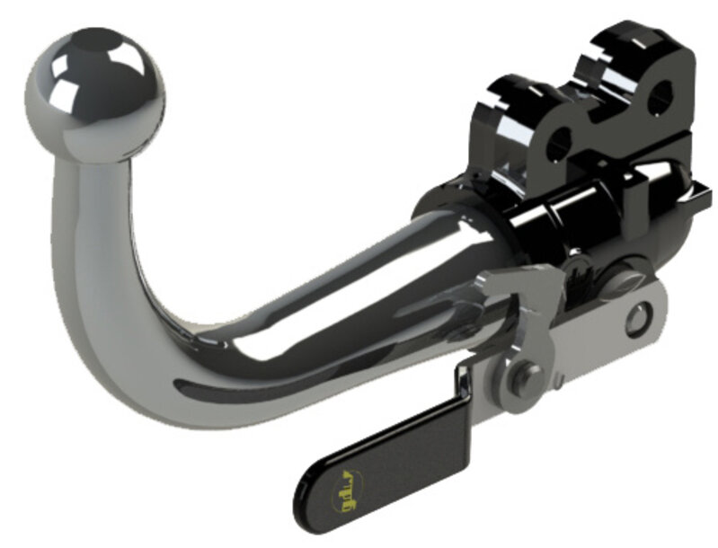 GDW Trekhaak Fiat Punto EVO 10/09-01/12 afneembaar GDW Trekhaak Fiat Punto EVO 10/09-01/12 afneembaar
