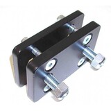 Westfalia Adapterplaat 2-gaats naar 4 gaats flenskogels