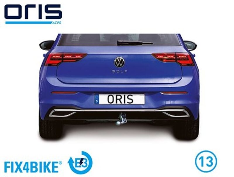 ORIS Trekhaak Volkswagen Golf 8 Hatchback 01/2020 - nu Elektrisch wegdraaibaar ORIS Trekhaak Volkswagen Golf 8 Hatchback 01/2020 - nu Elektrisch wegdraaibaar