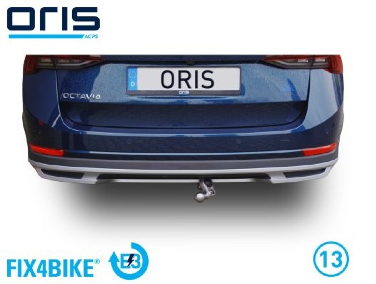 ORIS Trekhaak Skoda Octavia HB/Kombi 11/2019 - nu Elektrisch wegdraaibaar ORIS Trekhaak Skoda Octavia HB/Kombi 11/2019 - nu Elektrisch wegdraaibaar