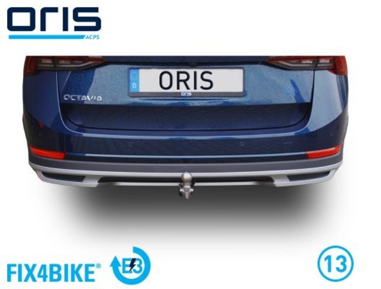 ORIS Trekhaak Skoda Octavia HB/Kombi 11/2019 - nu Elektrisch wegdraaibaar ORIS Trekhaak Skoda Octavia HB/Kombi 11/2019 - nu Elektrisch wegdraaibaar