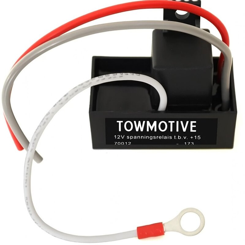 Towmotive Spanningrelais 12V t.b.v. +15 geschakelde voeding Towmotive Spanningrelais 12V t.b.v. +15 geschakelde voeding