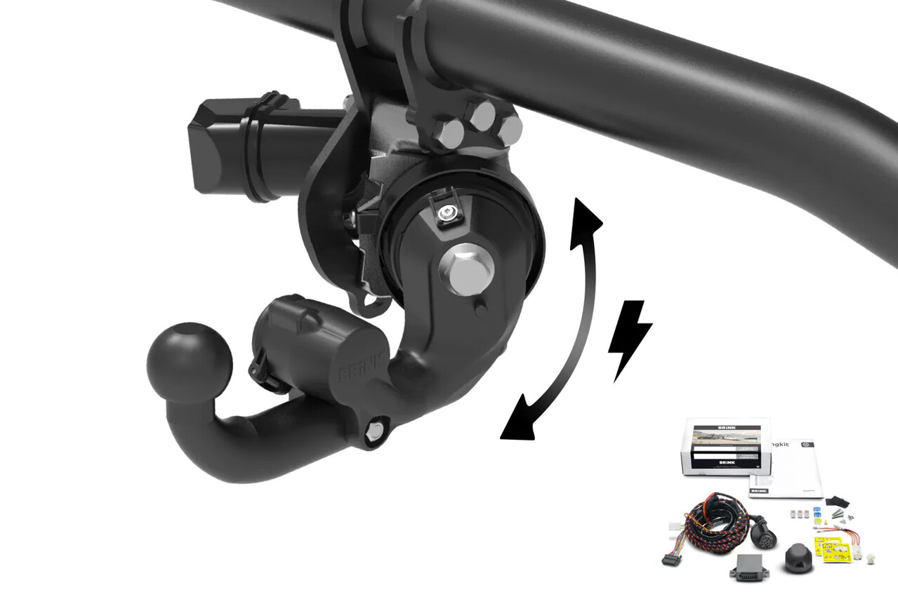 Brink Trekhaak Sportage/Tucson Wegdraaibaar 13-polig