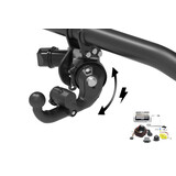 Brink Trekhaak 3008/5008/Grandland Wegdraaibaar 13-polig