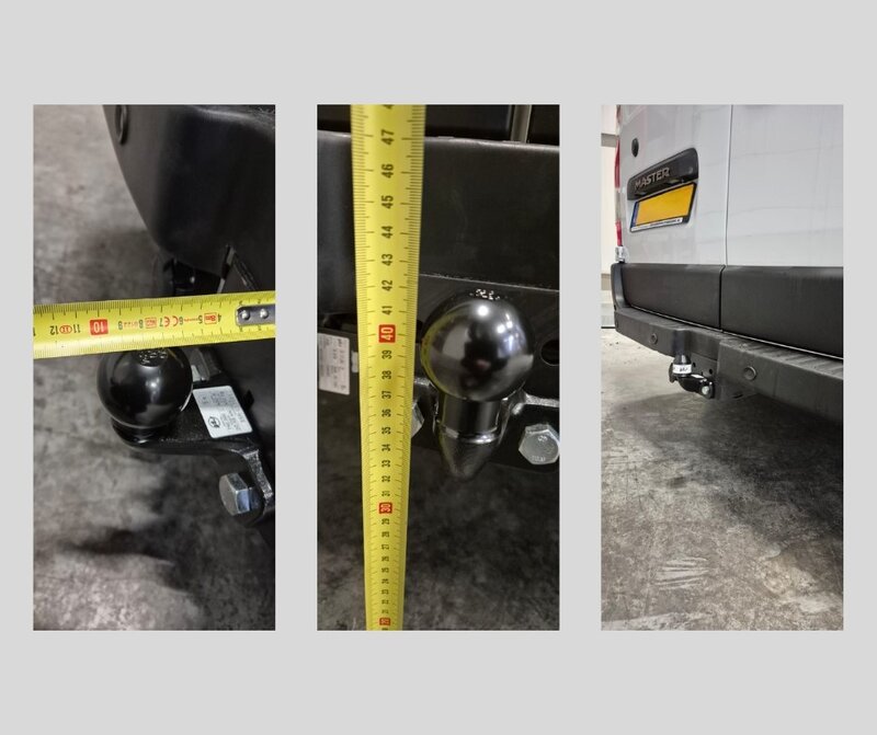 GDW Trekhaak Master/Movano/NV400/Interstar vast GDW Trekhaak Master/Movano/NV400/Interstar vast