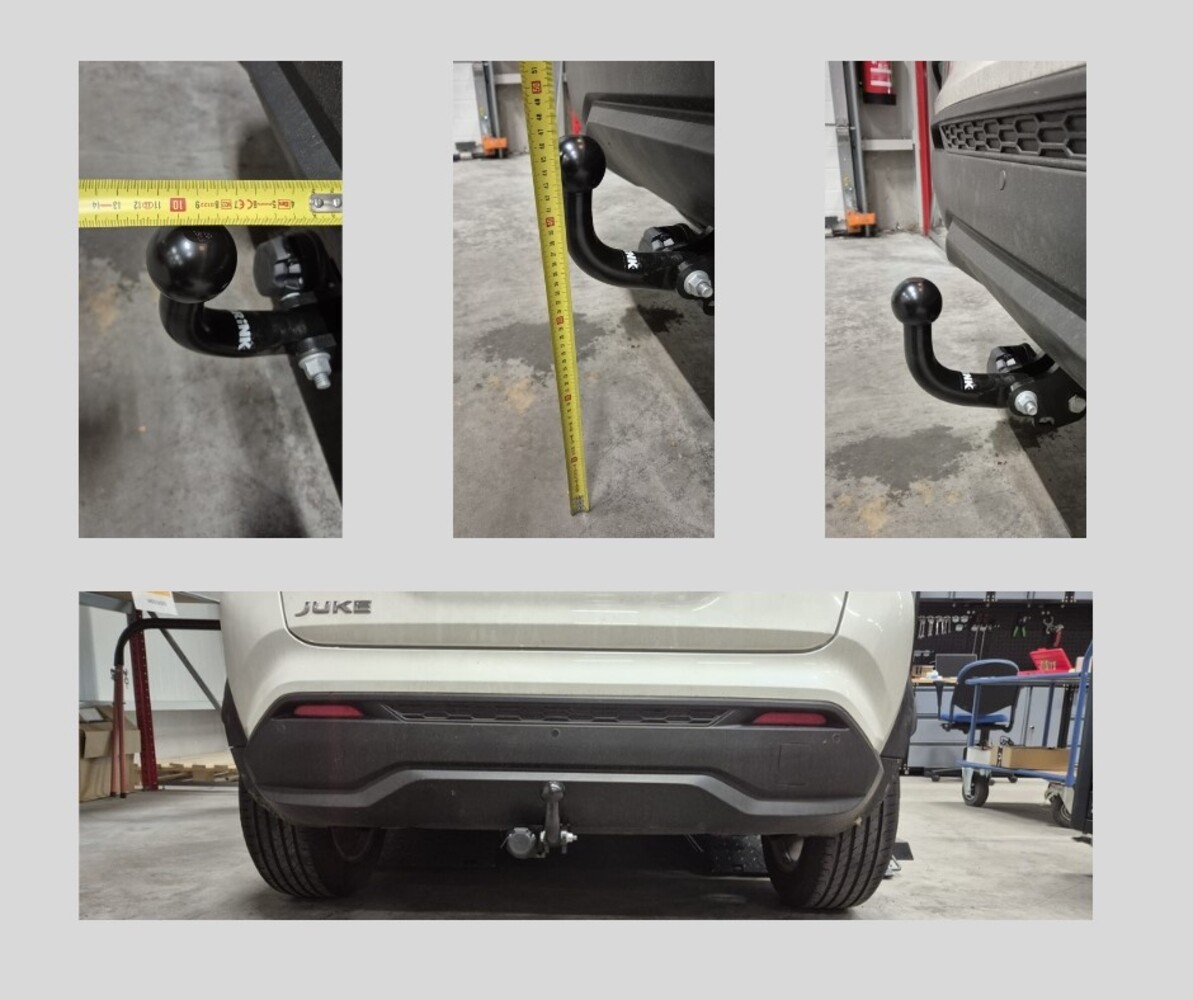 Brink Trekhaak Nissan Juke F16 09/2019 - nu vast Brink Trekhaak Nissan Juke F16 09/2019 - nu vast