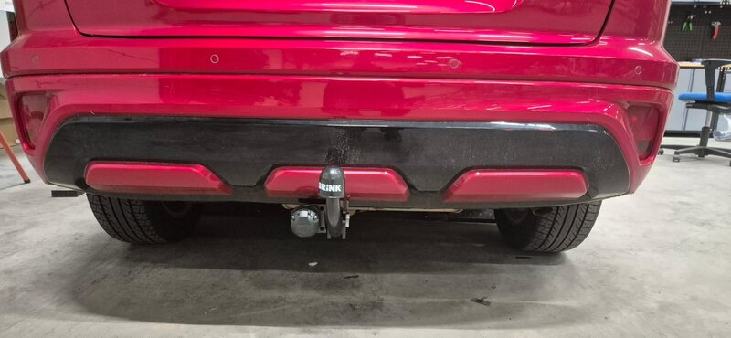 Brink Trekhaak Mitsubishi Eclipse Cross 10/17- vast