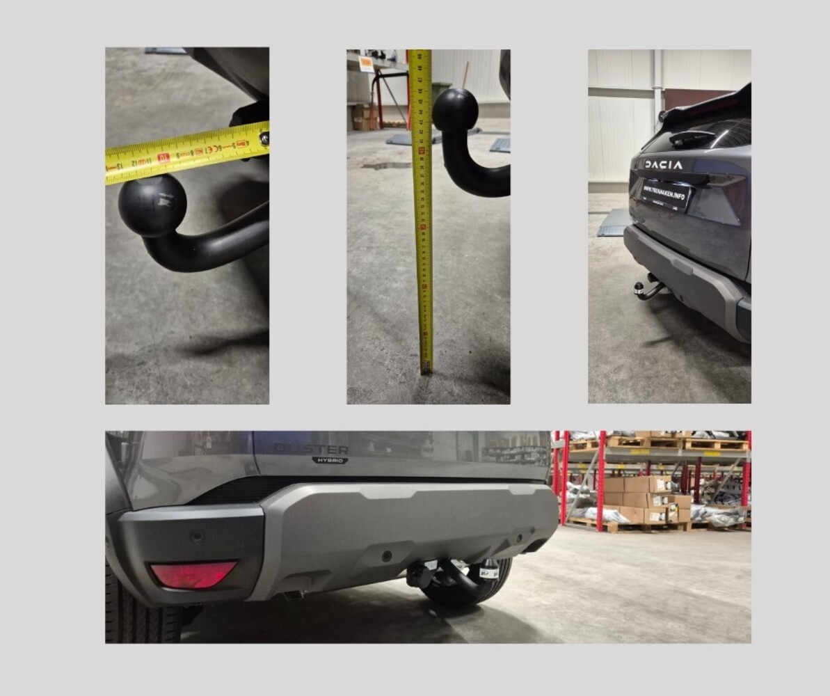 GDW Trekhaak Dacia Duster 11/2023 - nu vast