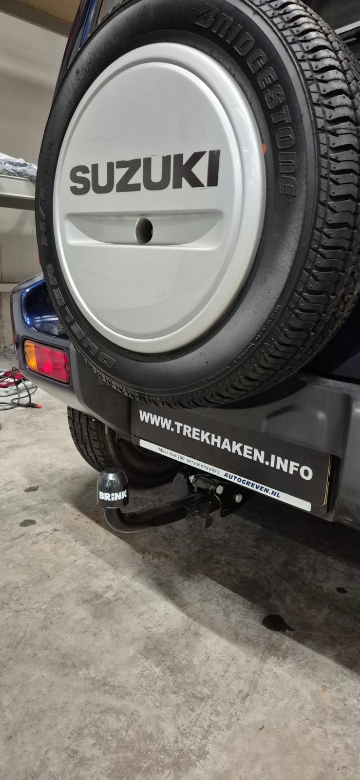Brink Trekhaak Suzuki Jimny 10/98- afneembaar, foto 6 van 6