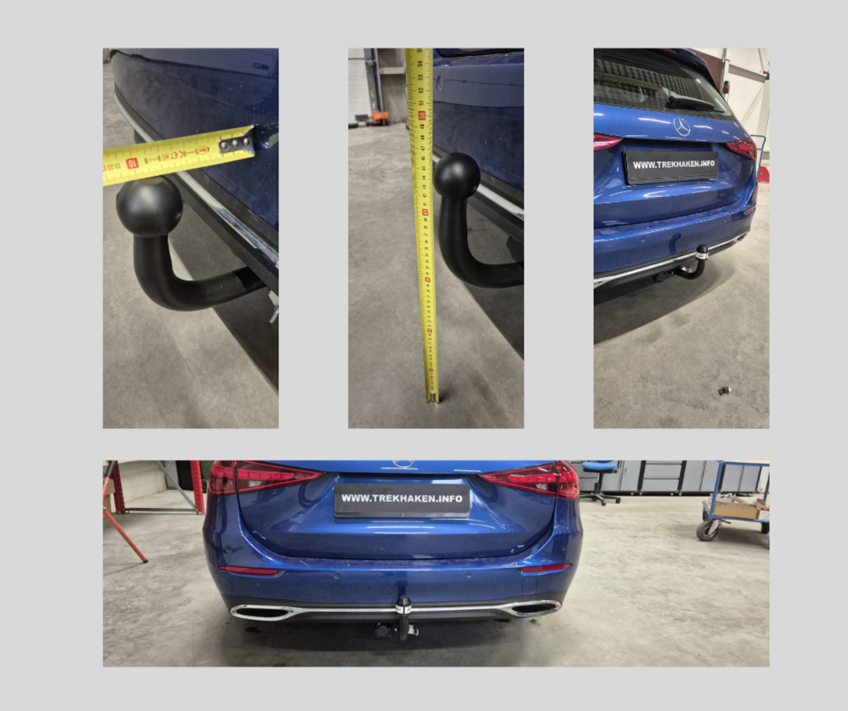 GDW Trekhaak Mercedes C-klasse Sedan/Station/CLE 01/2021 - nu vast