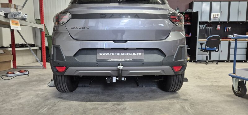GDW Trekhaak Dacia Sandero III/Clio 01/2021 - nu vast