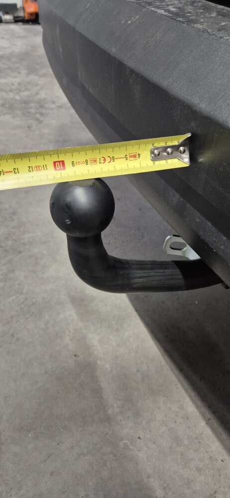 GDW Trekhaak Volkswagen Caddy 02/04 - vast