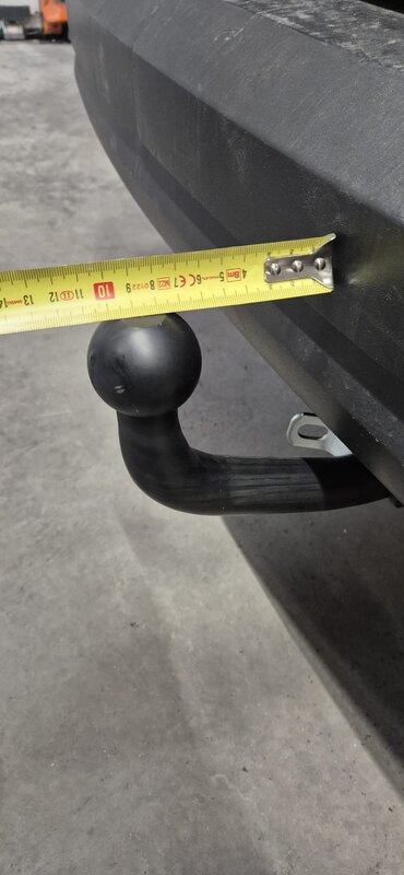 GDW Trekhaak Volkswagen Caddy 02/04 - vast