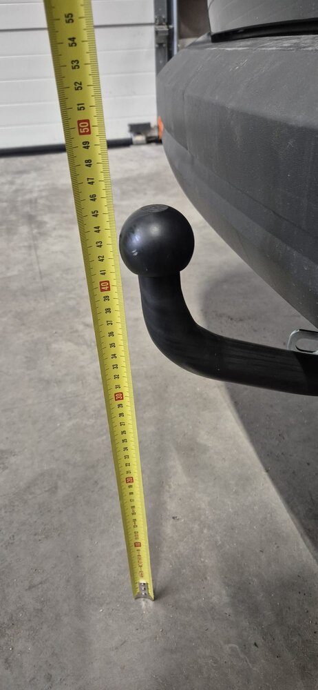 GDW Trekhaak Volkswagen Caddy 02/04 - vast