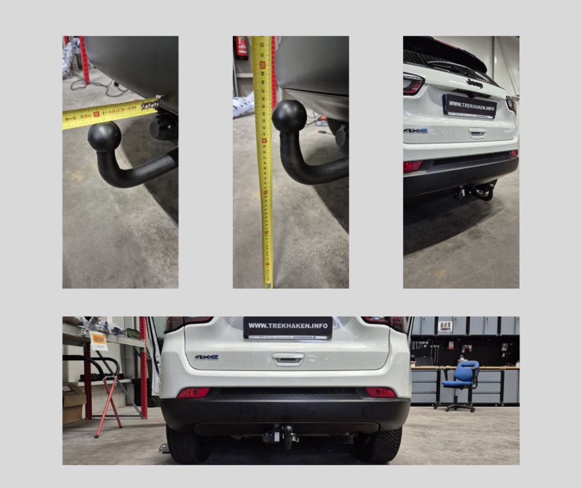 GDW Trekhaak Jeep Compass 08/2017 - nu vast