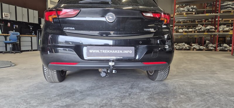 GDW Trekhaak Opel Astra K Hatchback 11/15- vast