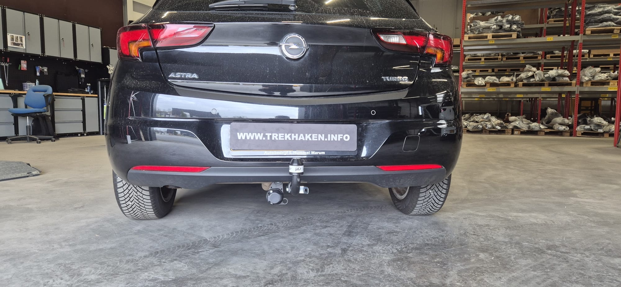 GDW Trekhaak Opel Astra K Hatchback 11/15- vast, foto 5 van 6