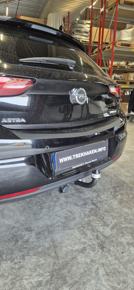 GDW Trekhaak Opel Astra K Hatchback 11/15- vast