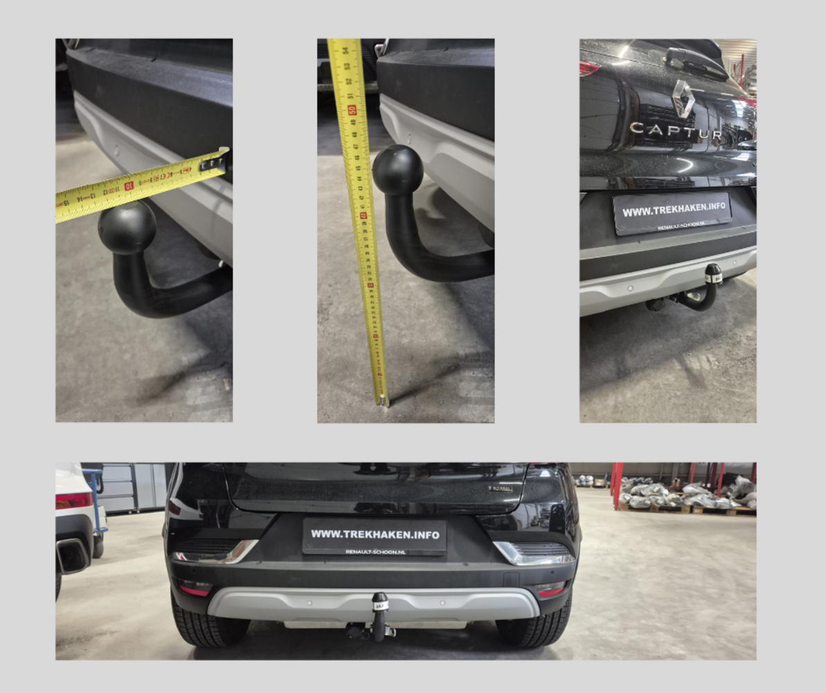 GDW Trekhaak Renault Captur II 01/2020 - nu vast GDW Trekhaak Renault Captur II 01/2020 - nu vast