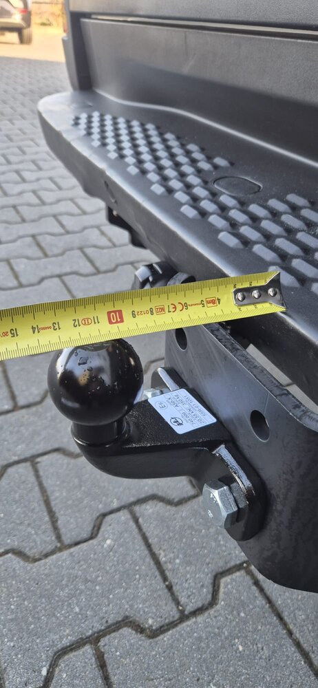 GDW Trekhaak Iveco Daily Van/Chassis enkele/dubbele wielen 07/2014 - nu vast