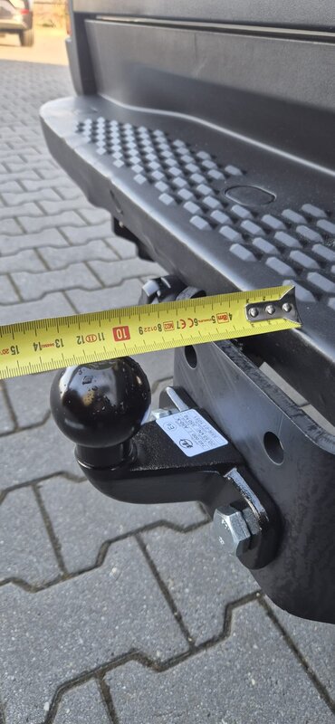 GDW Trekhaak Iveco Daily Van/Chassis enkele/dubbele wielen 07/2014 - nu vast