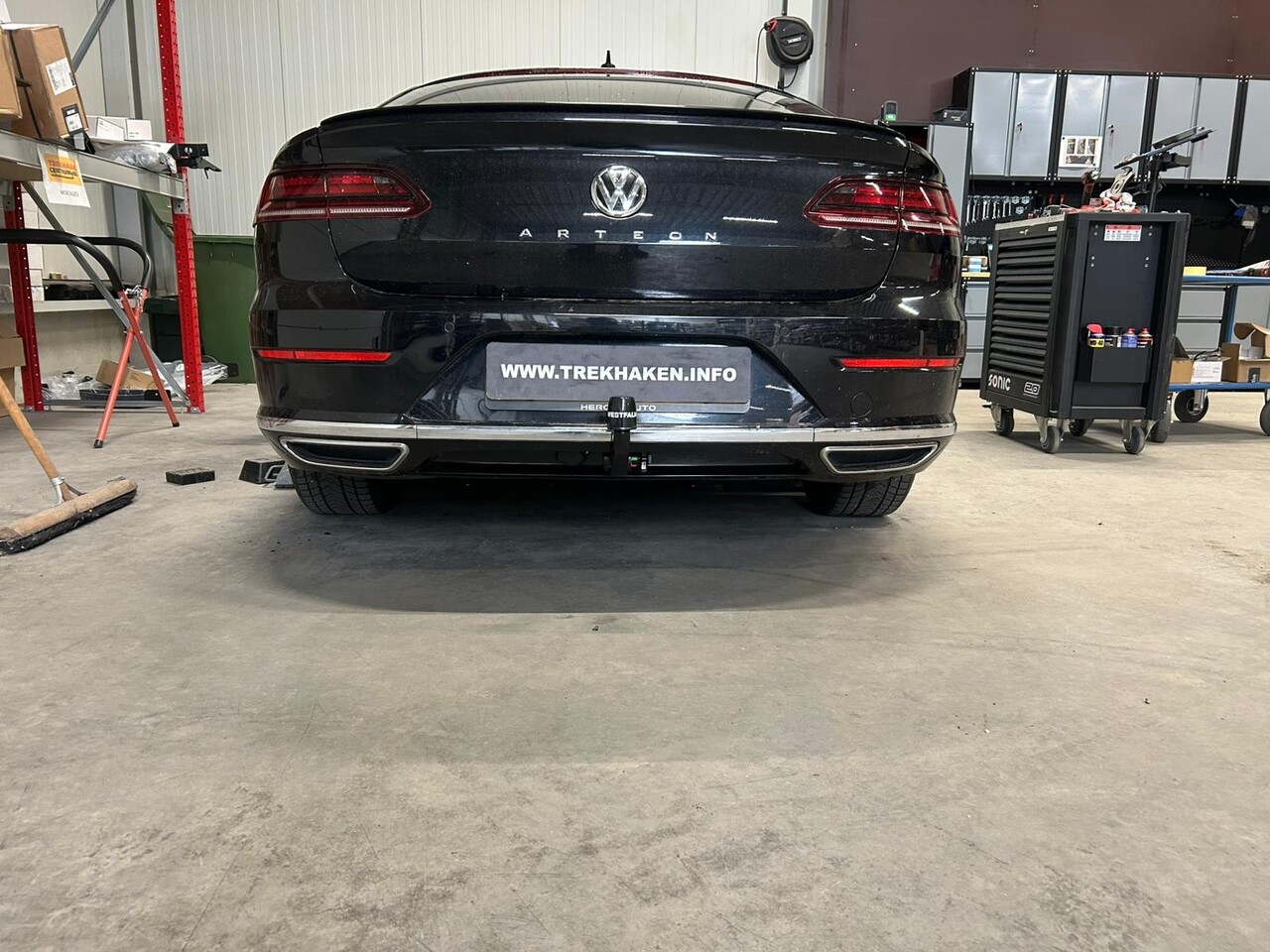 Westfalia Trekhaak Volkswagen Arteon + Shooting Brake 06/2020 - nu afneembaar