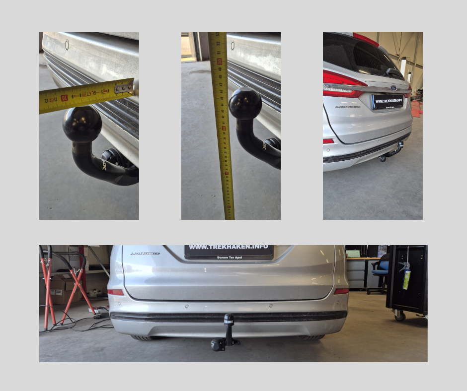 Brink Trekhaak Ford Mondeo 08/14- vast, foto 6 van 6