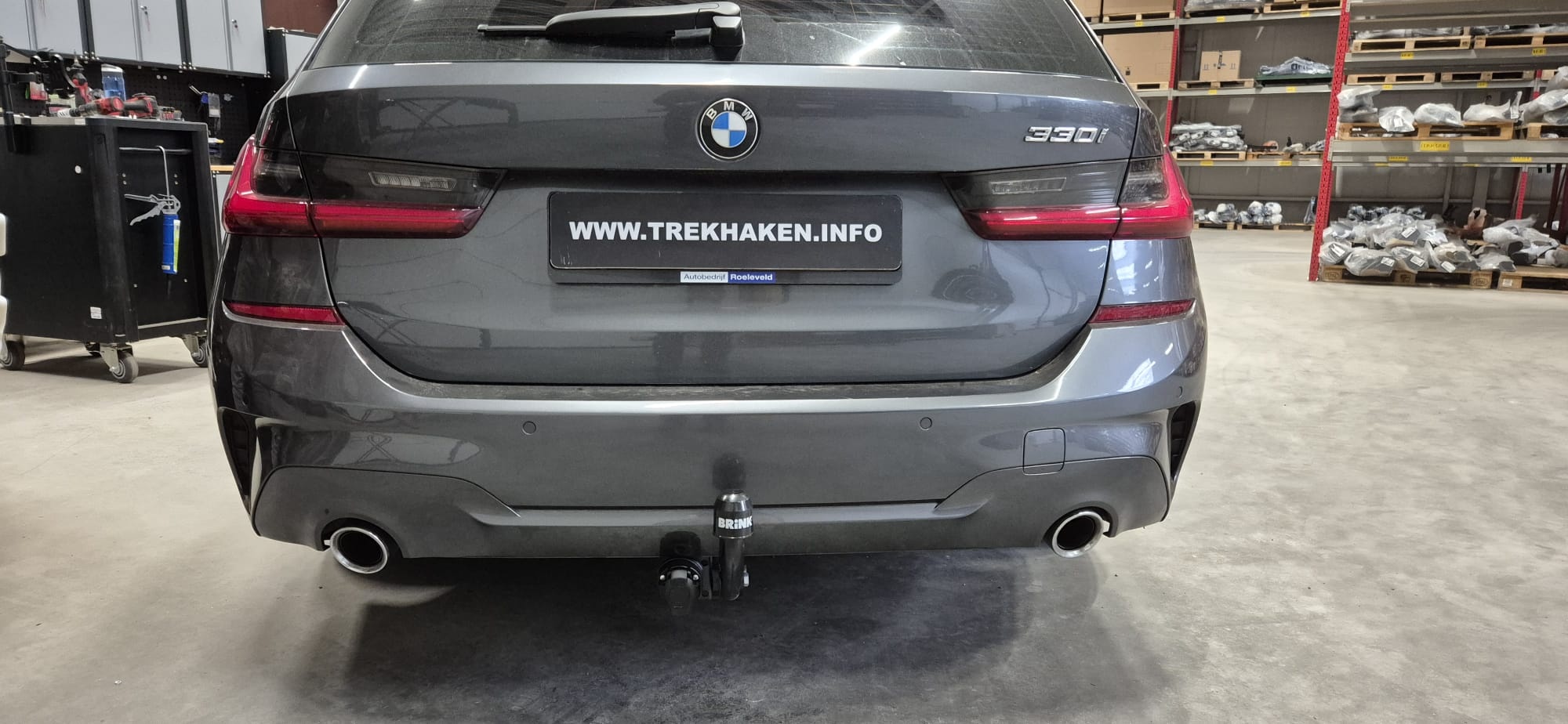 Brink Trekhaak BMW 3 Sedan/Touring & 4 Gran Coupe 11/2018 - nu, foto 2 van 6