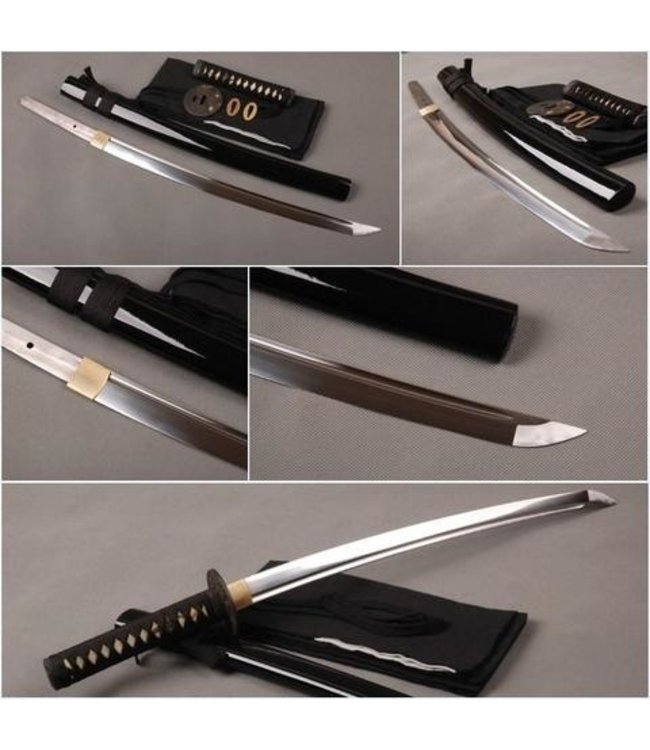 Schwarz Wakizashi Samurai Schwert