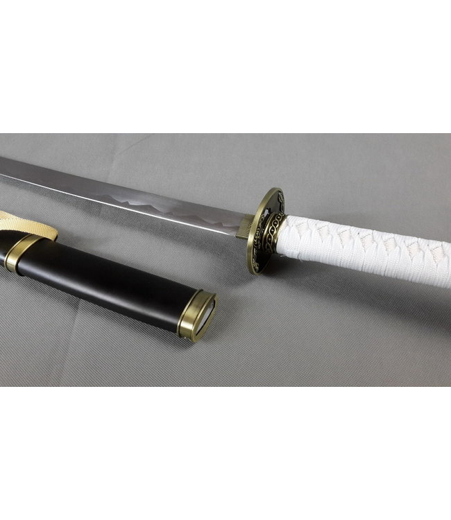 Schwarz und Weiß Katana RVS Schwerter