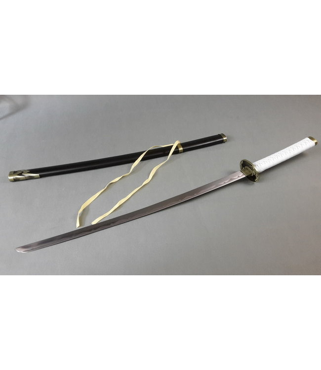 Schwarz und Weiß Katana RVS Schwerter