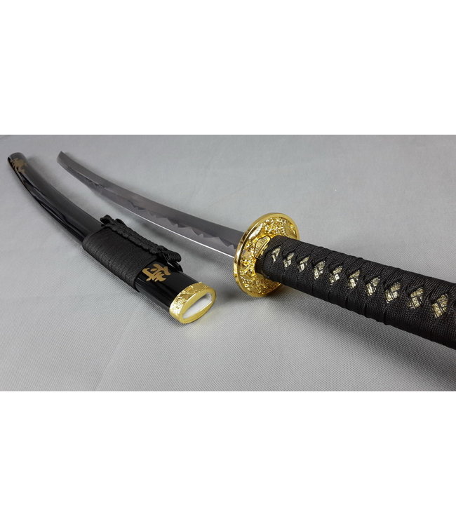 Gold RVS samurai Schwert