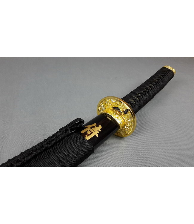 Gold RVS samurai Schwert