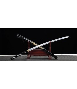 Samurai Katana Schwert mit bearbeitete Saya FL