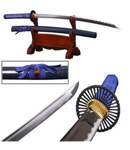 Dunkel Blau Samurai Katana Schwert