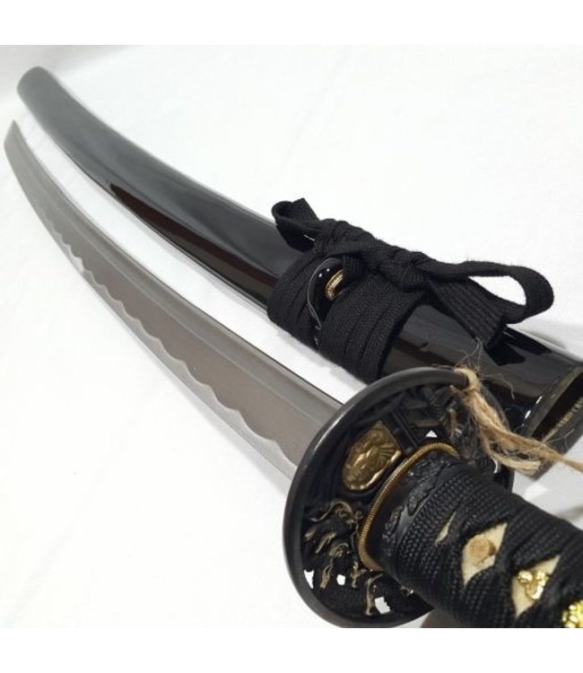Drachen Man Samurai Katana Schwert