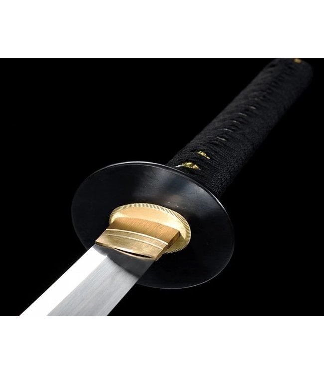 T10 Stahl Runden Samurai Katana Schwert