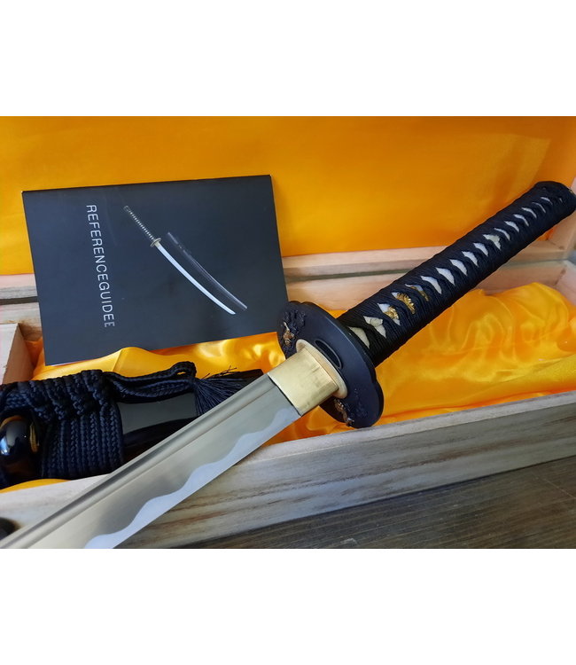 Samurai Schwerter set mit Holzbox