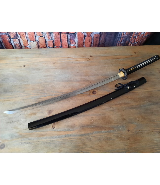 Doppel Hi Samurai Katana Schwert
