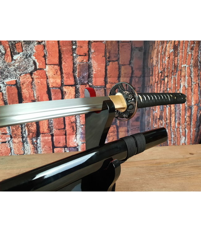 Doppel Hi Samurai Katana Schwert