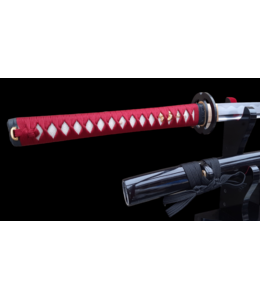 Black red katana