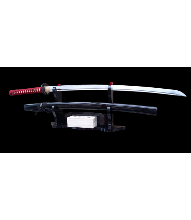 Black red katana