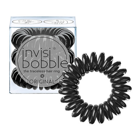 Invisibobble Invisibobble Original Traceless Hair Ring True Black Invisibobble Invisibobble Original Traceless Hair Ring True Black