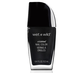 Wet n Wild Wild Shine Nail Color Black Creme Wet n Wild Wild Shine Nail Color Black Creme