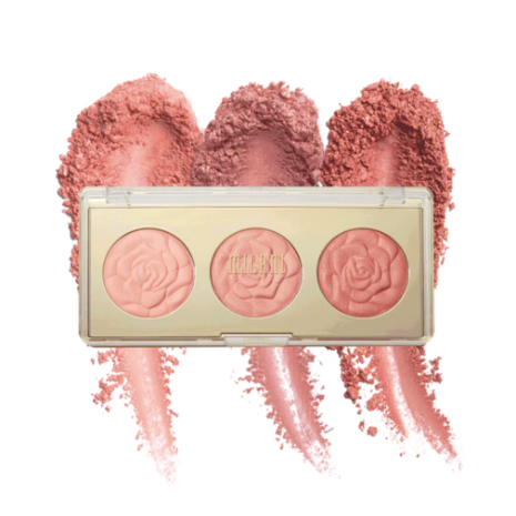 Milani Milani Floral Fantasy Rose Blush Trio Palette Milani Milani Floral Fantasy Rose Blush Trio Palette