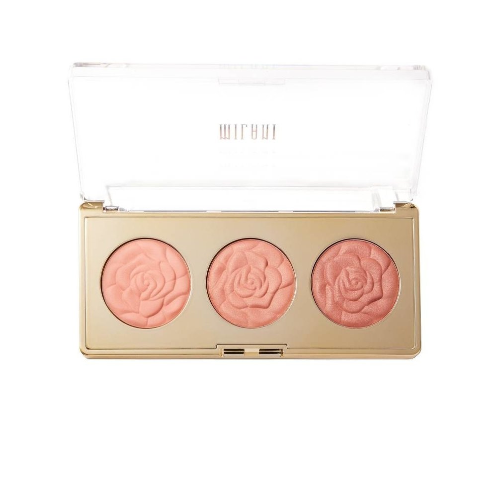 Milani Milani Floral Fantasy Rose Blush Trio Palette Milani Milani Floral Fantasy Rose Blush Trio Palette
